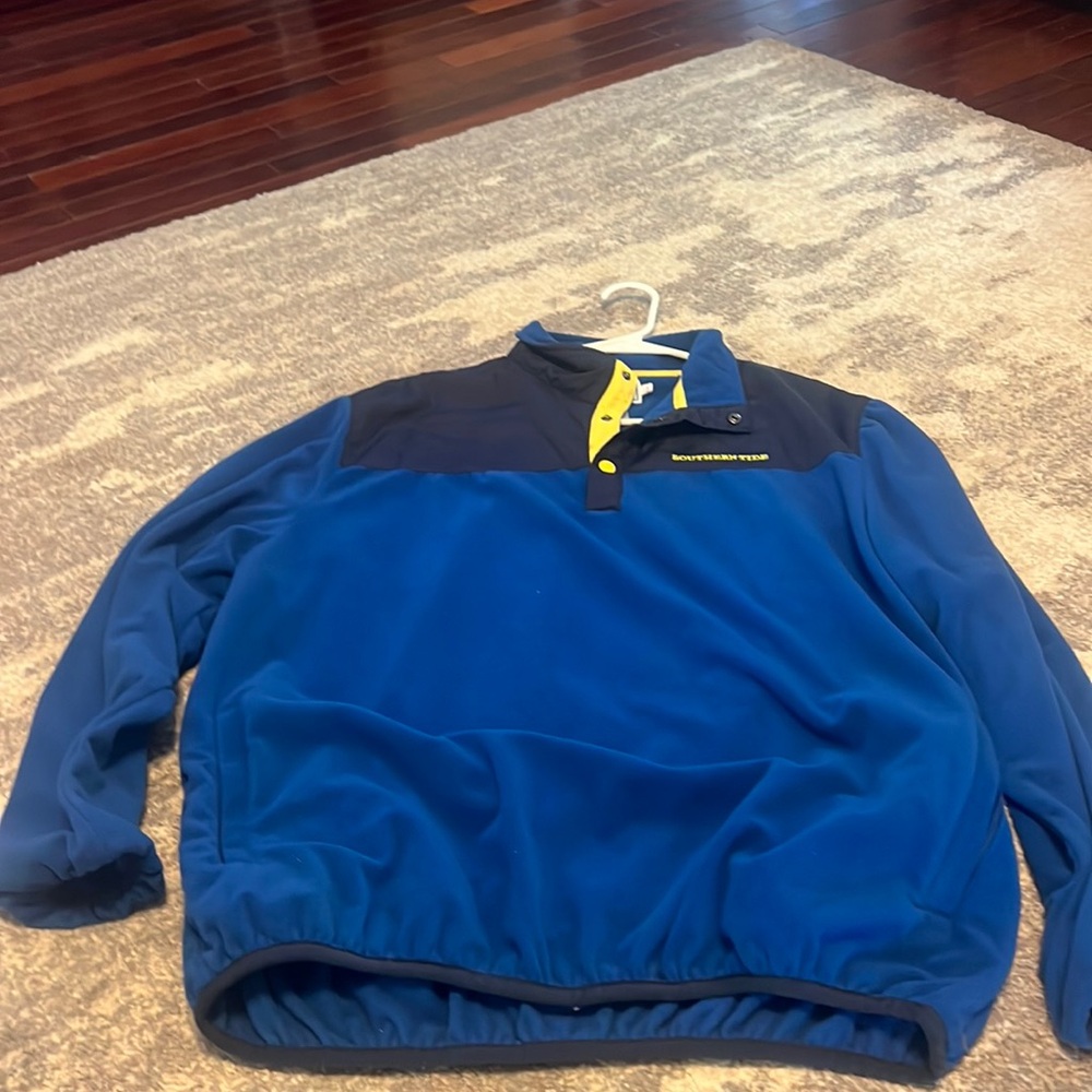 Southern Tide Blue and Black Jacket